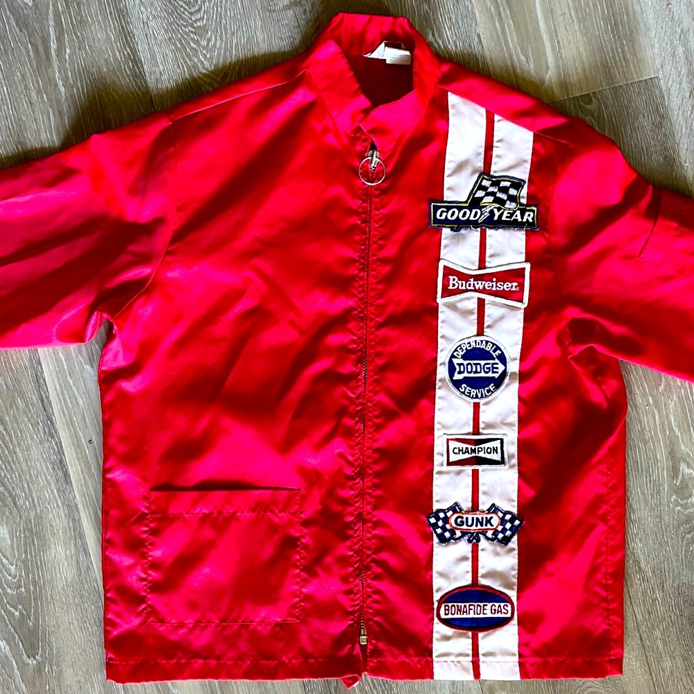 Swingster Vintage Budweiser Racing Jacket - Size M (EUC)